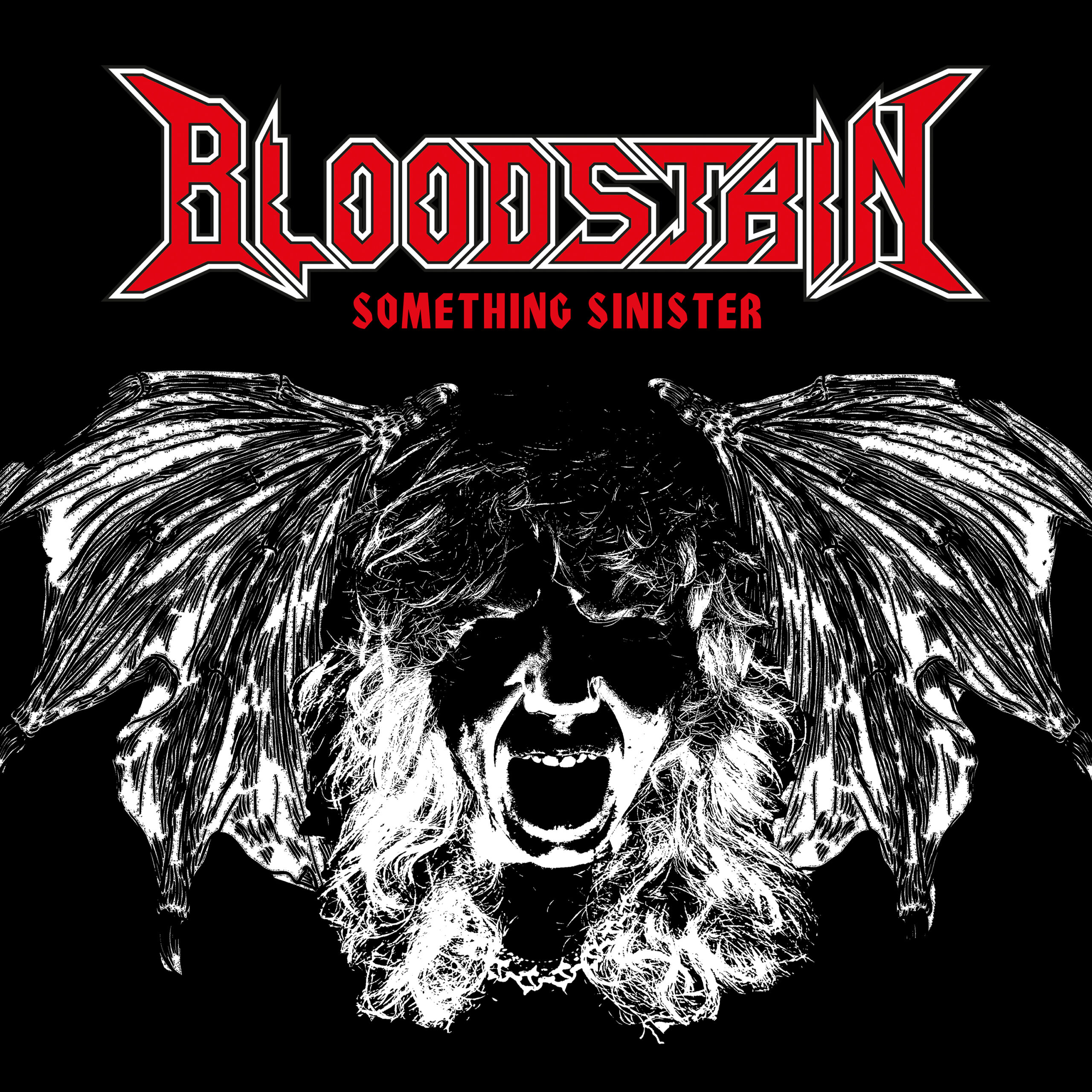 Bloodstain Something Sinister single cover artwork